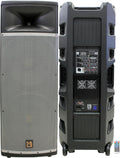 Mr Dj PRO215BT PA DJ Powered Speaker PRO PA DJ Dual 15” 3-Way Full-Range Powered/Active Loudspeaker