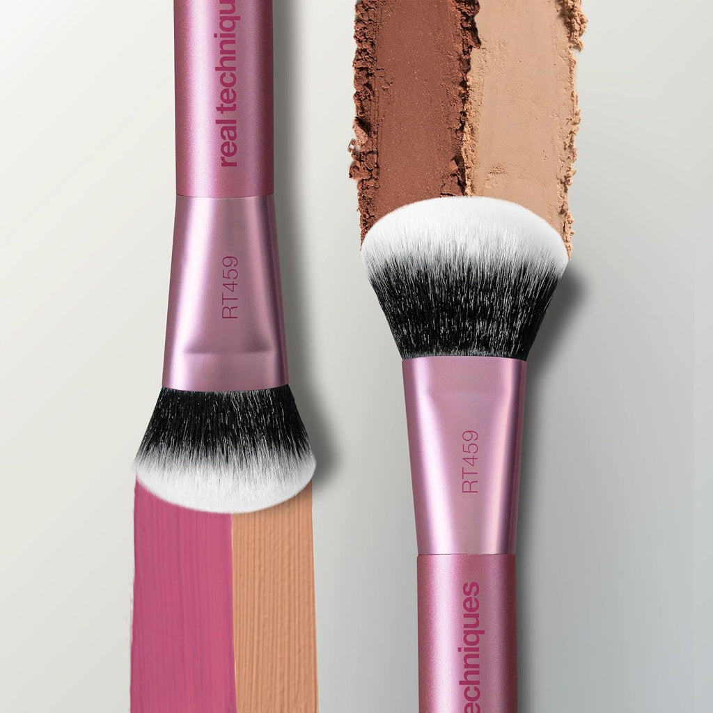 Ultimate Multi Tasker Brush, Makeup Brush for Foundation | Airbrushed finish, dual-ended bronzer brush and blush