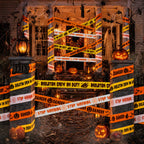 3 Pack Halloween Decorations Caution Tape