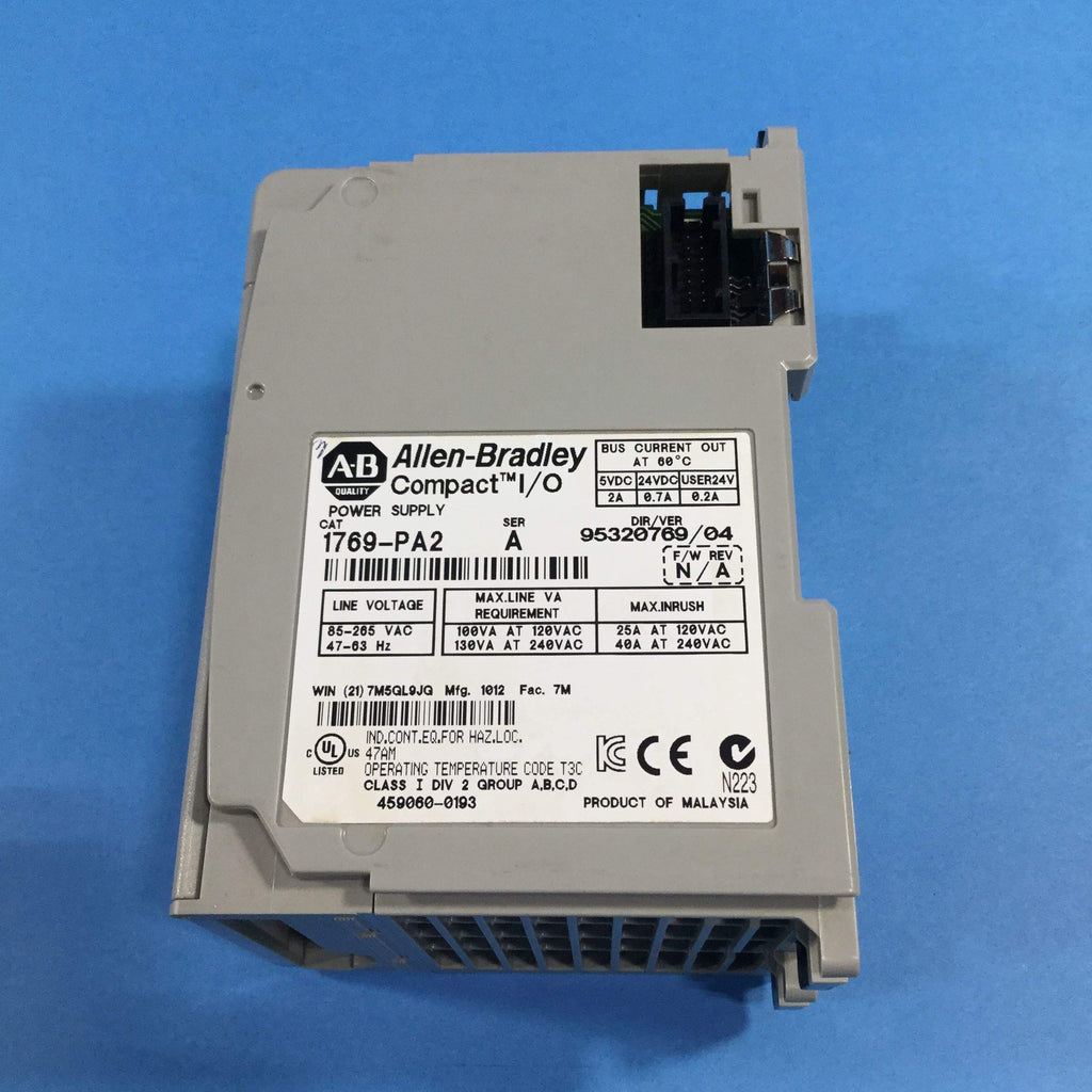 ALLEN BRADLEY 1769-PA2 Series A Power Supply