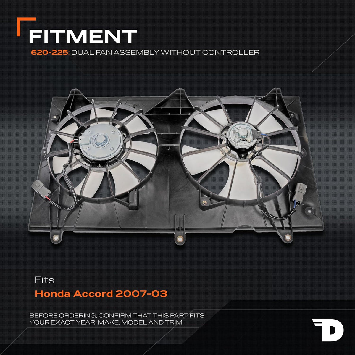 Dorman 620-225 Engine Cooling Fan Assembly