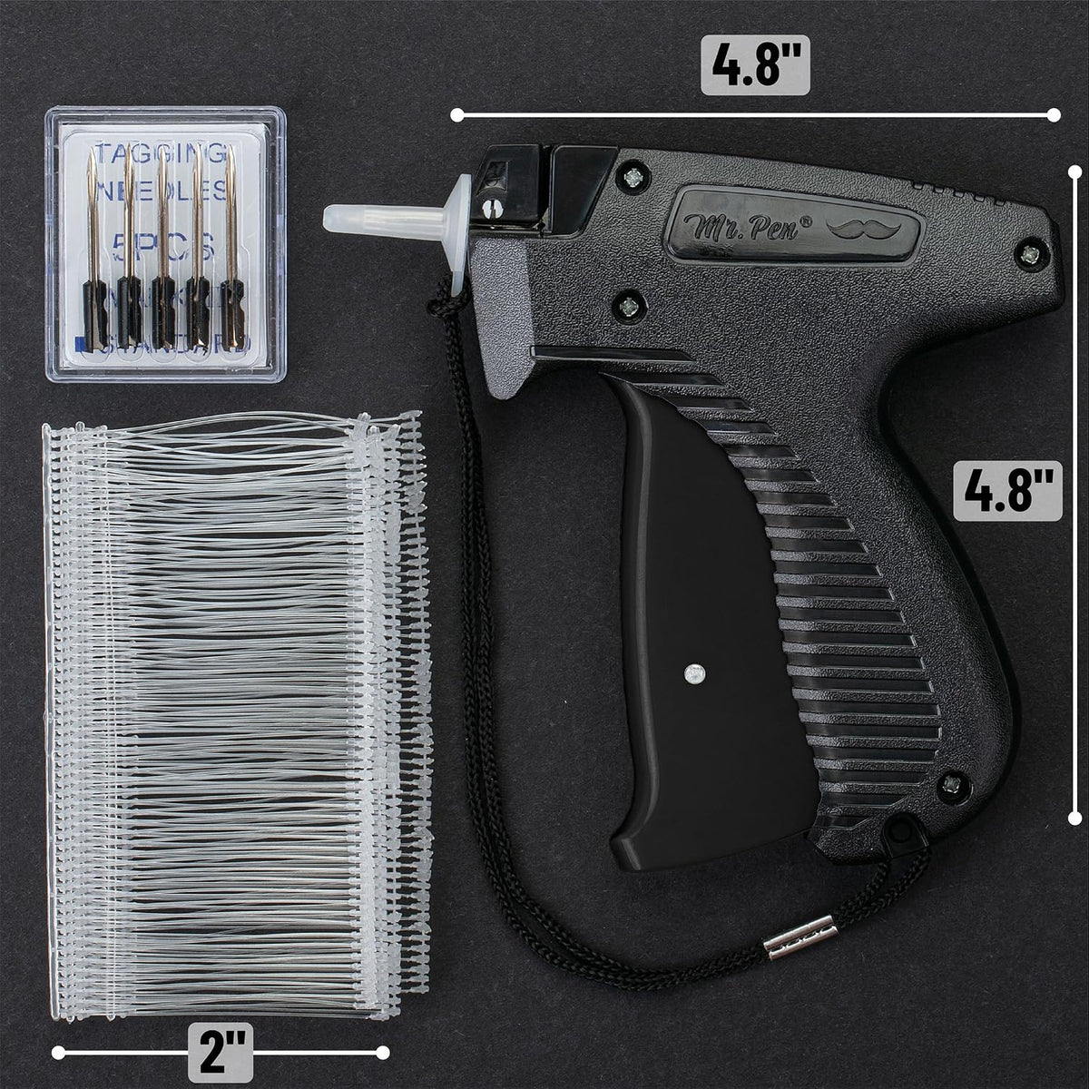 Price Tagging Gun, Hangtag Attacher with 1008 Barbs