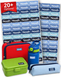 Personalized Universal Name Labels for Kids & Adults - Dark Blue[70pcs] - Waterproof Name Stickers for School