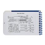 Morse Machinist's Practical Guide for Pocket or Toolbox - A Machinist Handbook to Basic Machinery Reference Information on Cutters, taps, Dies, Drill bits, endmills and Much More General info.