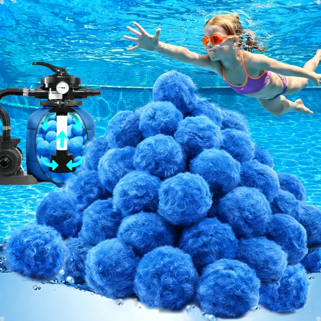 5.5LB Pool Filter Balls for Sand Filter Above Ground Inground Swimming Pool