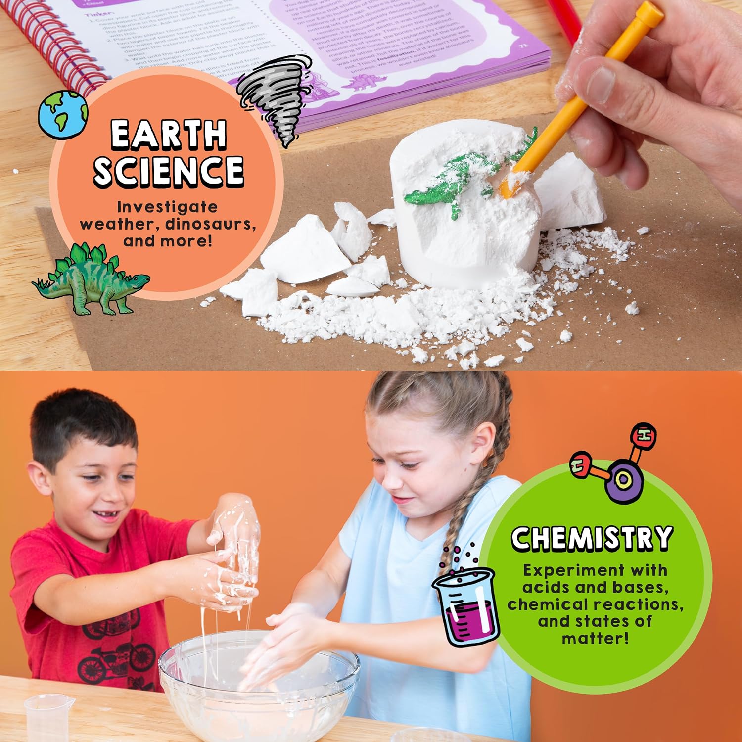 Wow in The World 100 Experiments That Wow Science Kit by Thames & Kosmos, Over 60 Tools & Materials, Unique