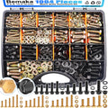 Nuts and Bolts Assortment Kit, Flange Bolt Assortment (12-30mm)