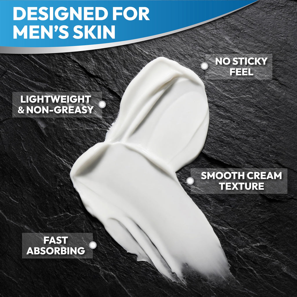 Mens Face Moisturizer Cream - Anti-Aging & Wrinkle Cream, Non-Greasy 4.2 OZ