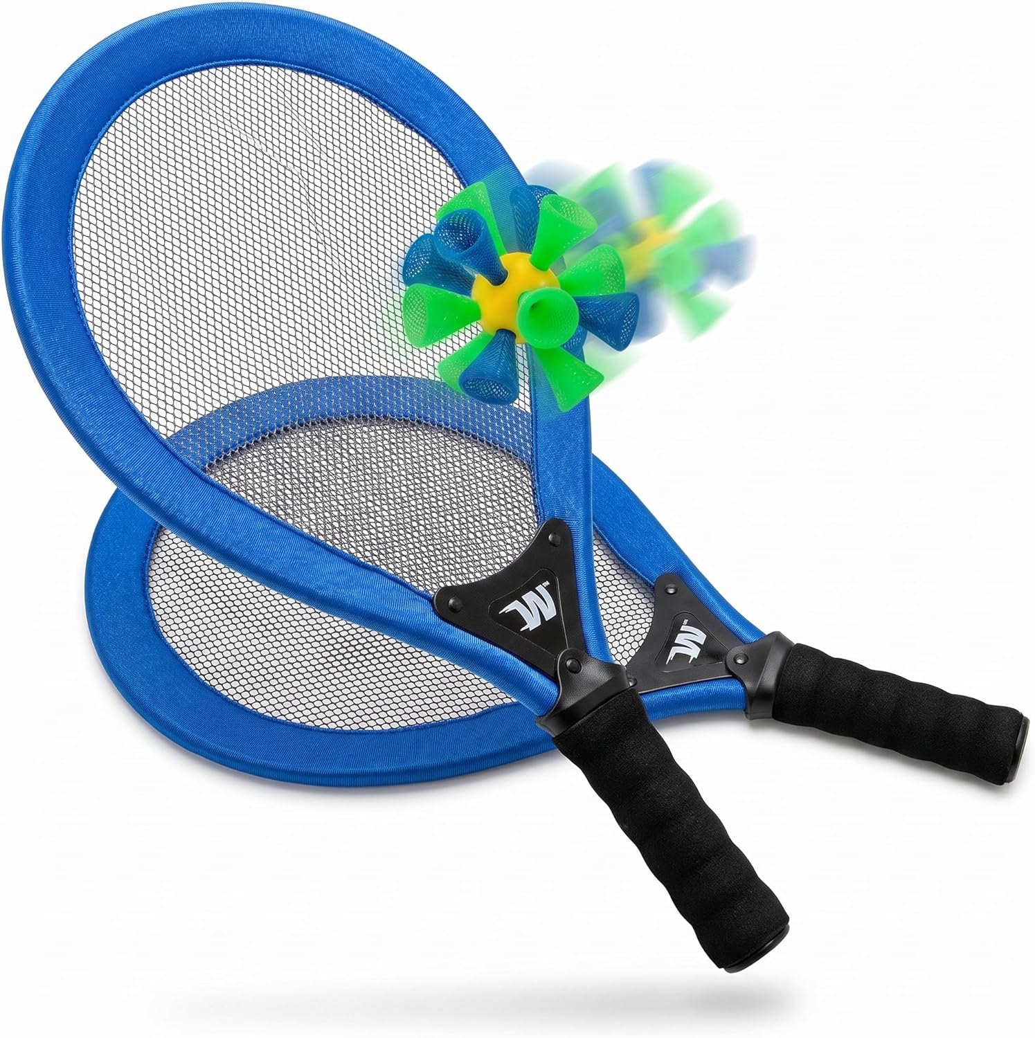 Whackminton Outdoor Game Set - No Net Required! - Fun Racket Game for All Ages - Perfect Outdoor Sport for Park