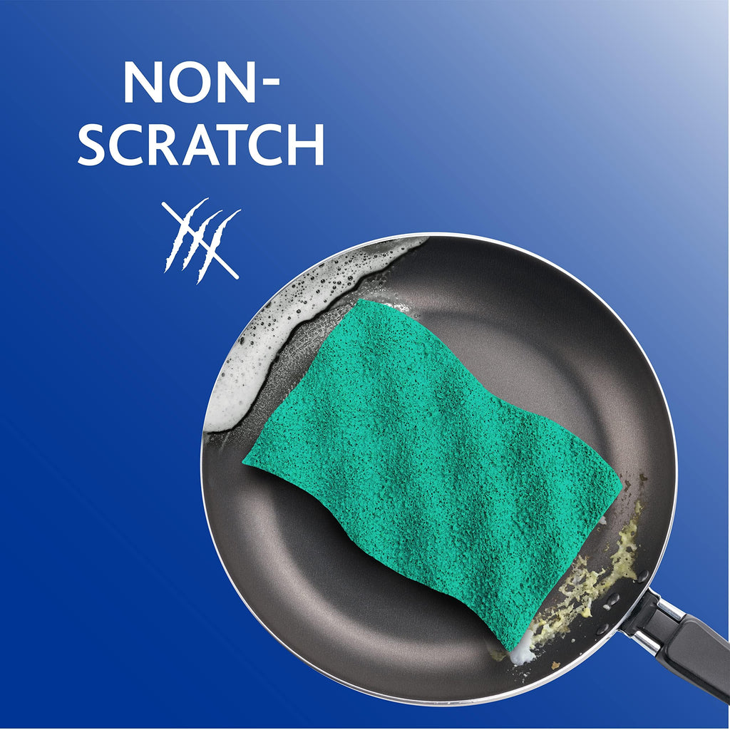 Multi-Use Scrunge Scrub Sponge 6 Count (Pack of 4)