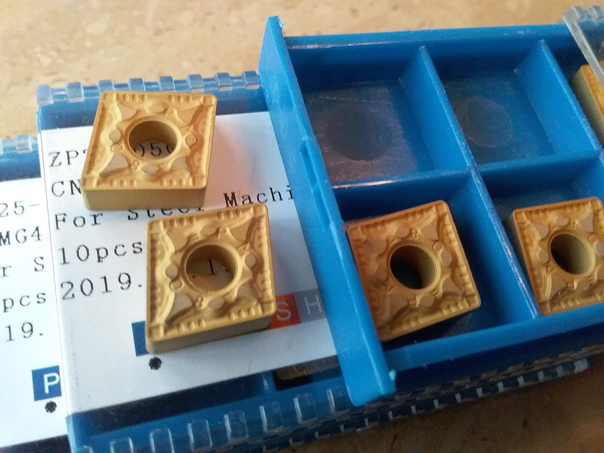 40pcs CNMG432 Carbide Inserts Tin Coated