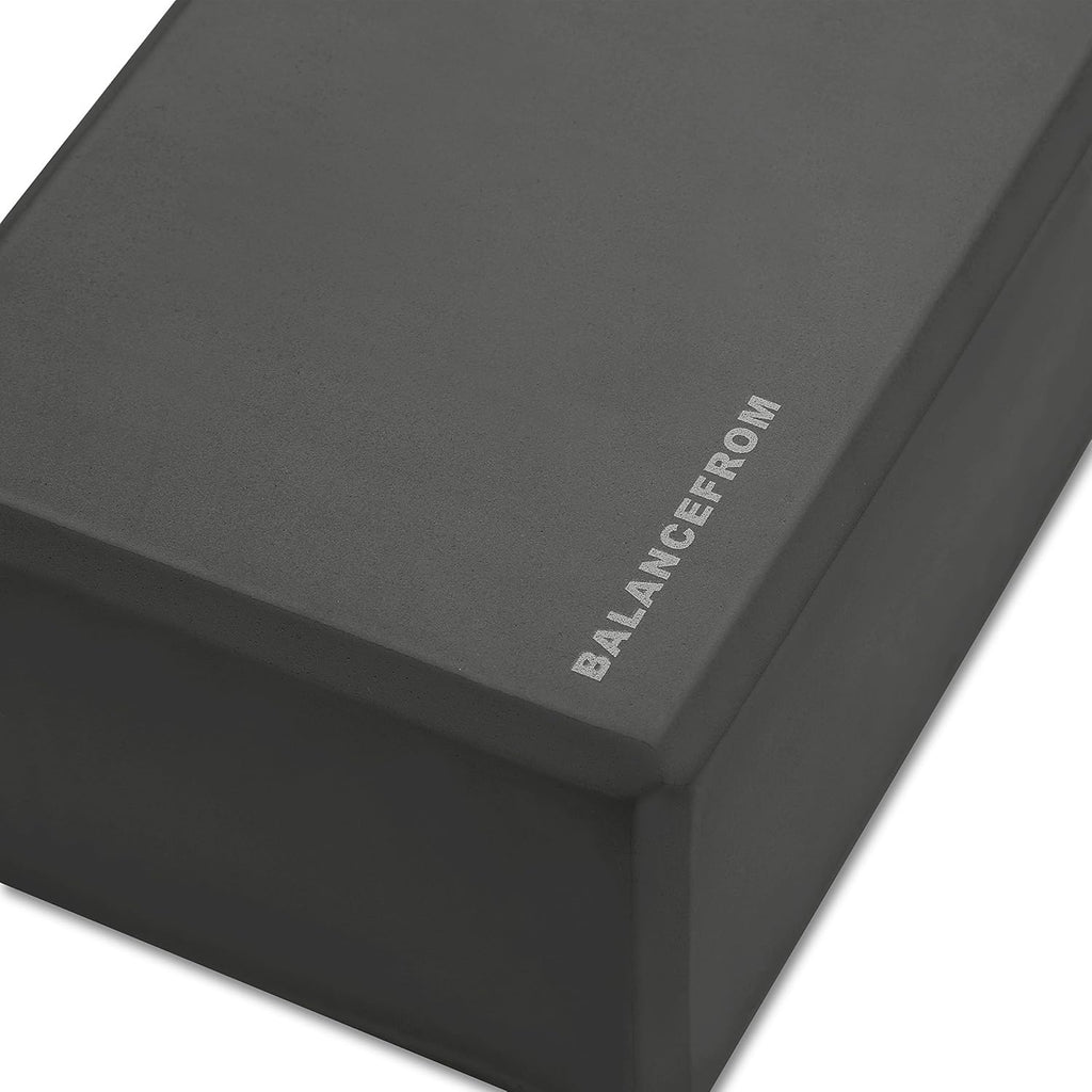 Set of 2 High Density Premium - EVA Yoga Blocks, 9"x6"x4" Each