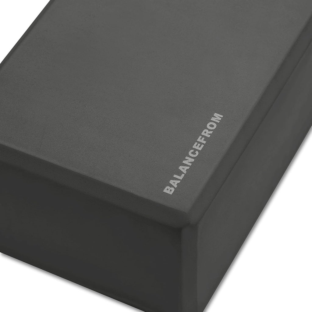 Set of 2 High Density Premium - EVA Yoga Blocks, 9"x6"x4" Each