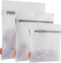 Mesh Laundry Bags 3 Pack (Large, Medium, Small) | Durable Zipper