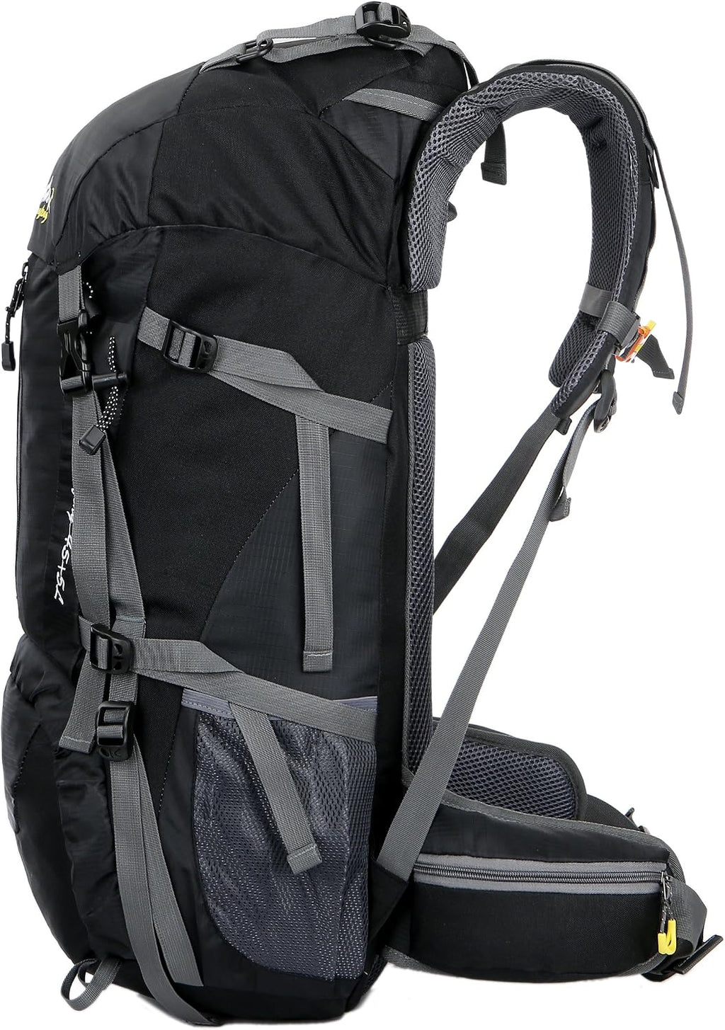 50L(45+5) Waterproof Hiking Backpack Outdoor Daypack w/Rain Cover