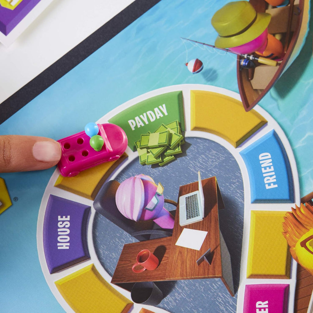 The Game of Life Board Game, Family Games for Kids Ages 8 and Up, Pegs Come in 6 Colors, Family Board Games for 2 to