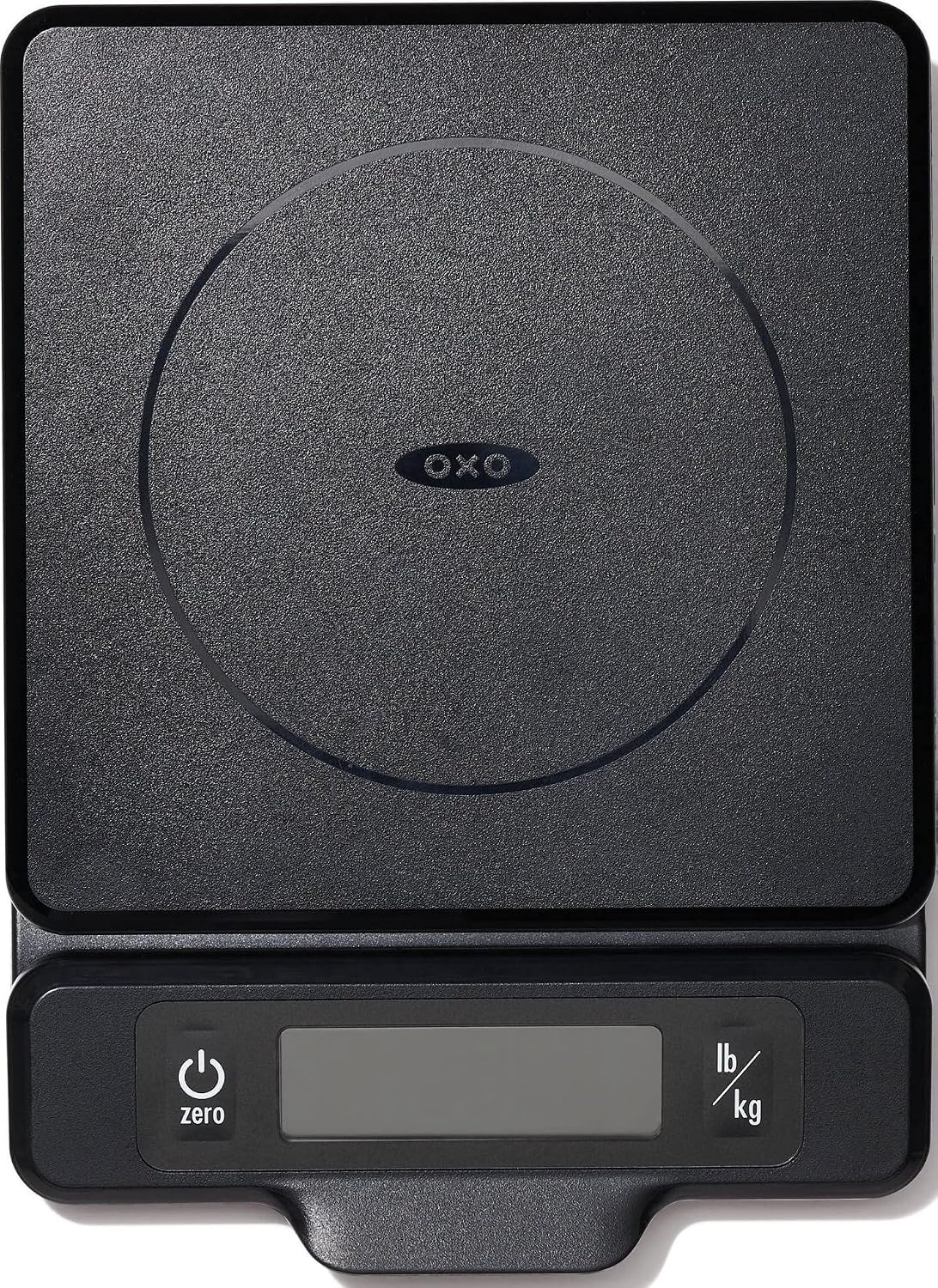 Good Grips 5-lb Kitchen Scale with Pull-Out Display, Black