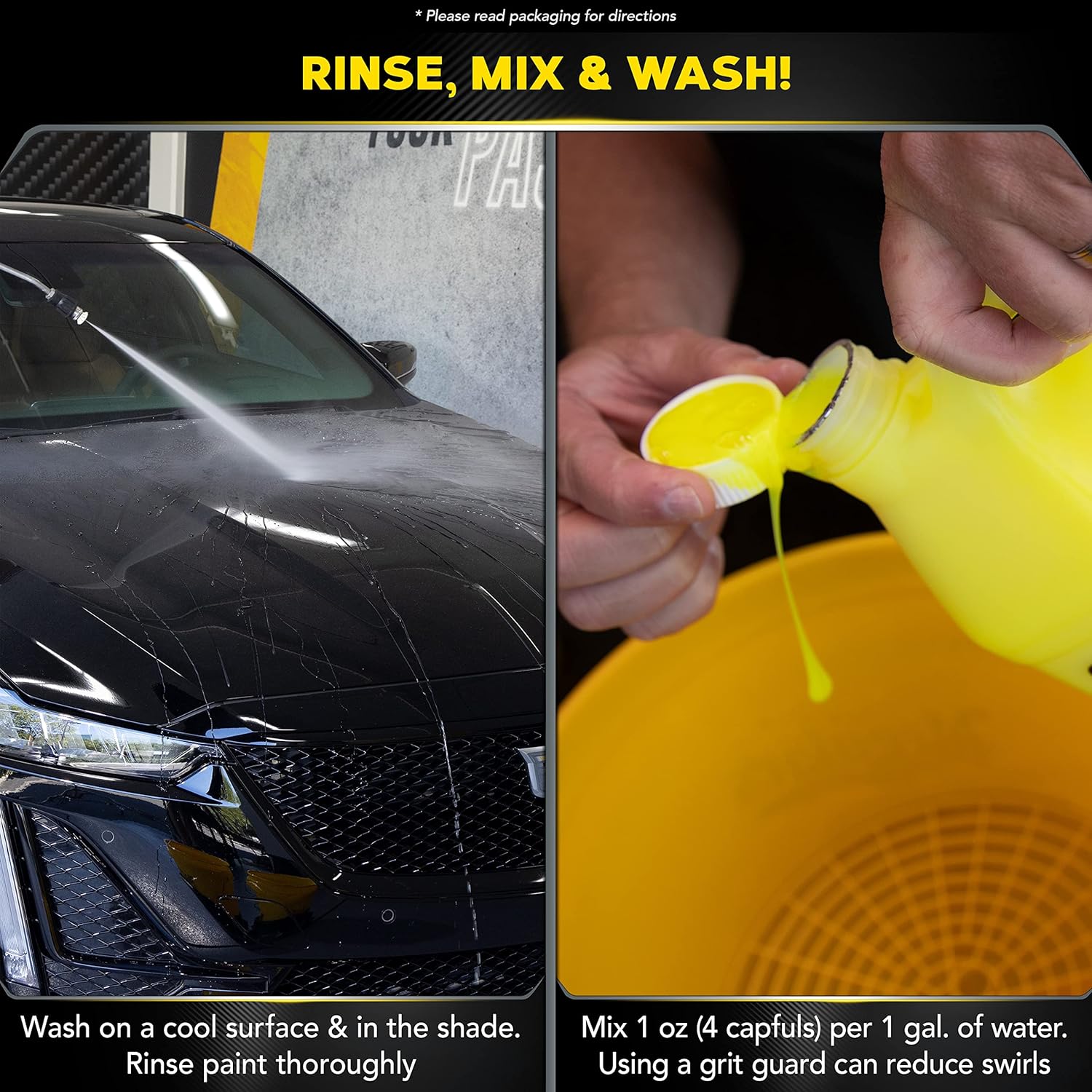Ultimate Wash and Wax, Car Wash and Wax Cleans and Shines in One Step, Wash, Shine, and Protect with an Enhanced pH
