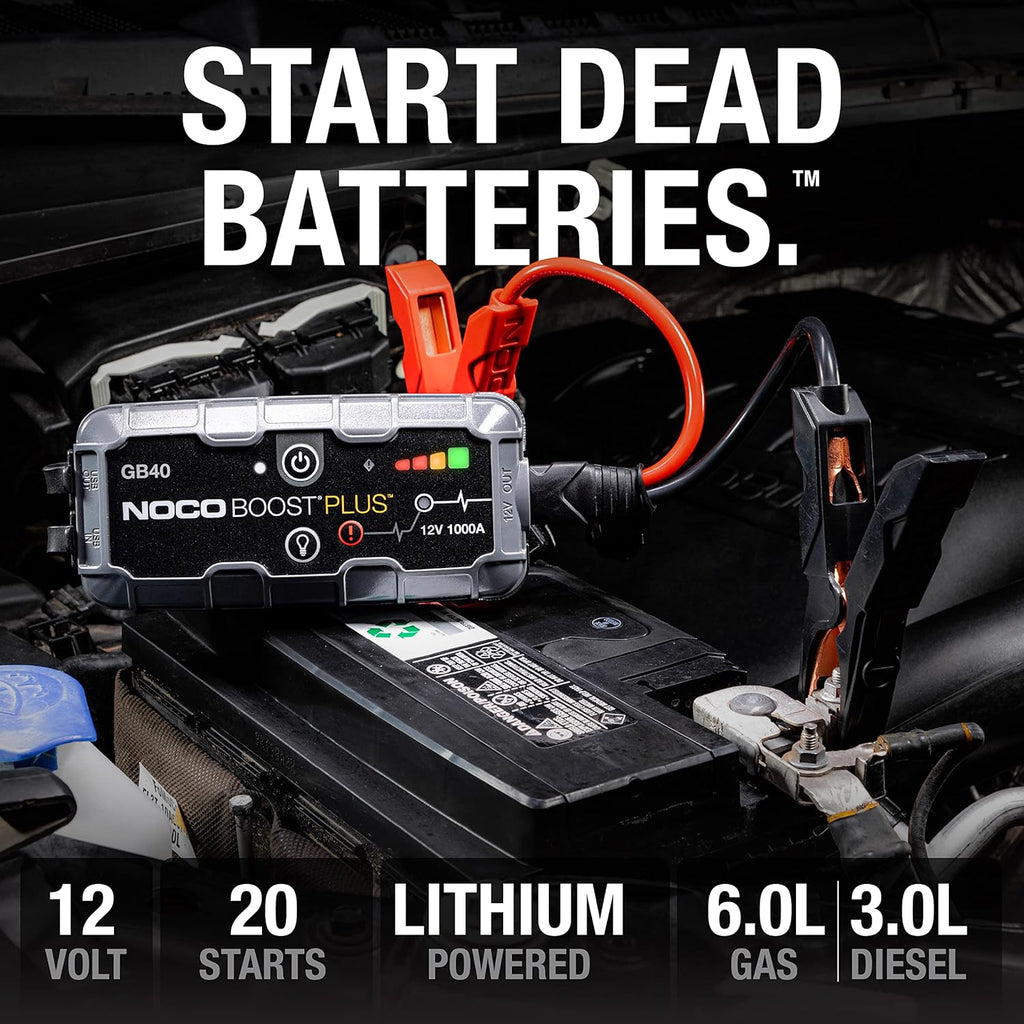 Boost GB40 12V 1000A UltraSafe Portable Lithium Jump Starter