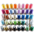40 Colors Polyester Embroidery Machine Thread Kit