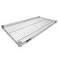 Additional Wire Shelf for Wire Shelving Units, 600-800 lb Capacity, 24"W x 48"L, Chrome Finish
