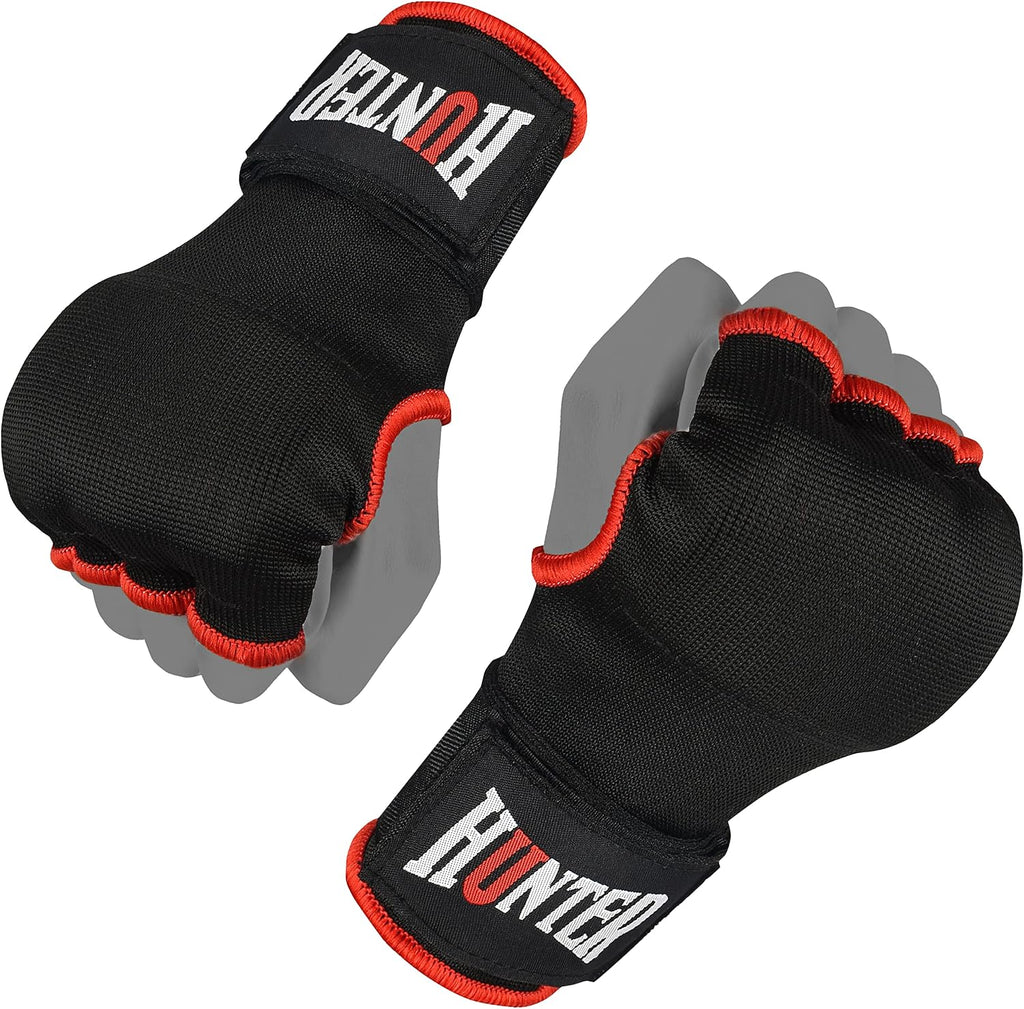 Gel Boxing Hand Wraps for Men & Women, Quick Inner Gloves with Wrist Support for MMA, Muay Thai, Kickboxing & Martial