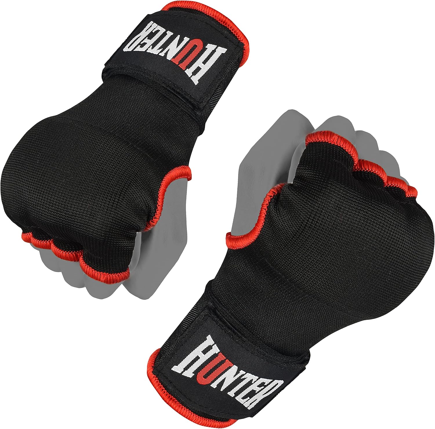 Gel Boxing Hand Wraps for Men & Women, Quick Inner Gloves with Wrist Support for MMA, Muay Thai, Kickboxing & Martial