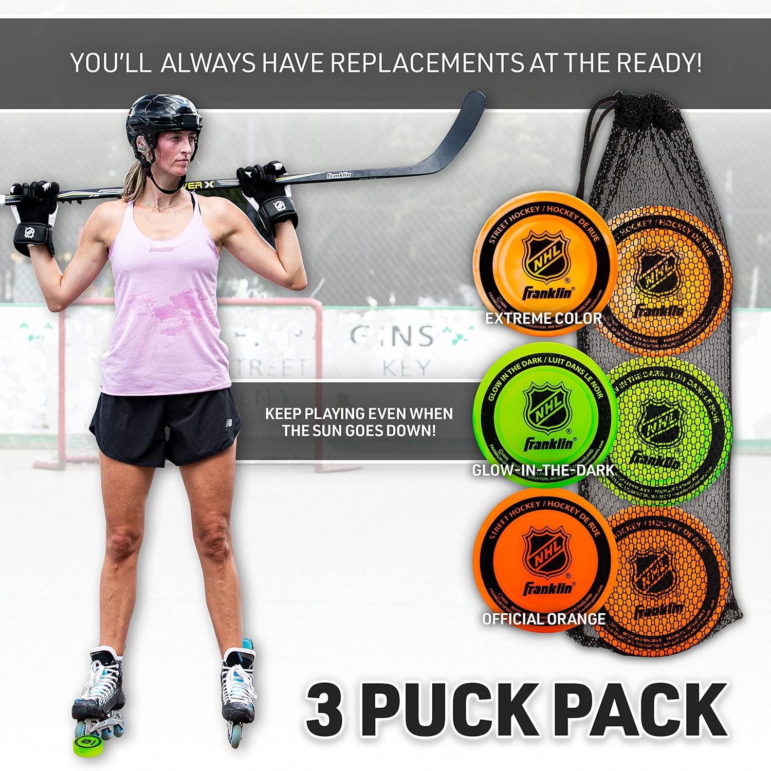 NHL Street Hockey Puck