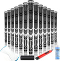 Premium Hybrid Golf Grips 13 Pack with All Repair Kits - All Weather Performance Golf Club Grips - High Traction and