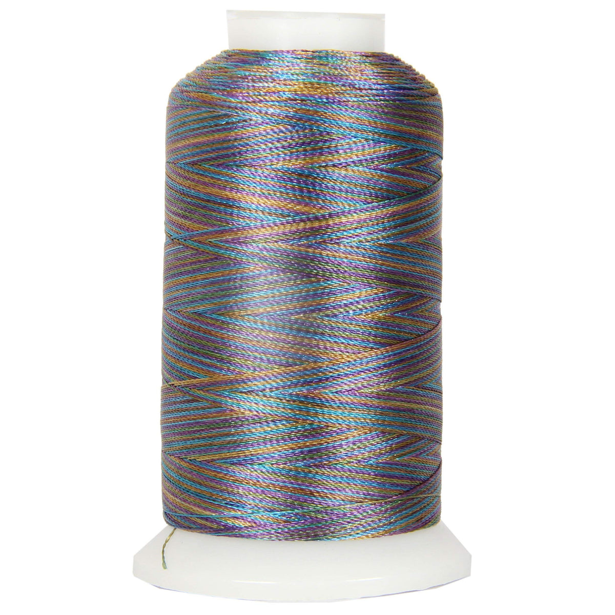 Multicolor Machine Embroidery Thread, 1000M 40wt Romantic Bouquet