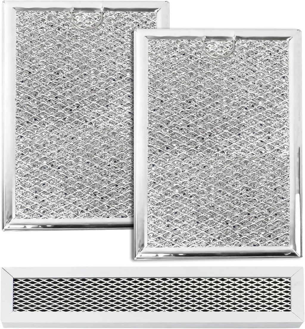 3Pcs Microwave Filter Set Compatible with GE PVM9005SJ1SS PVM9005SJ2SS