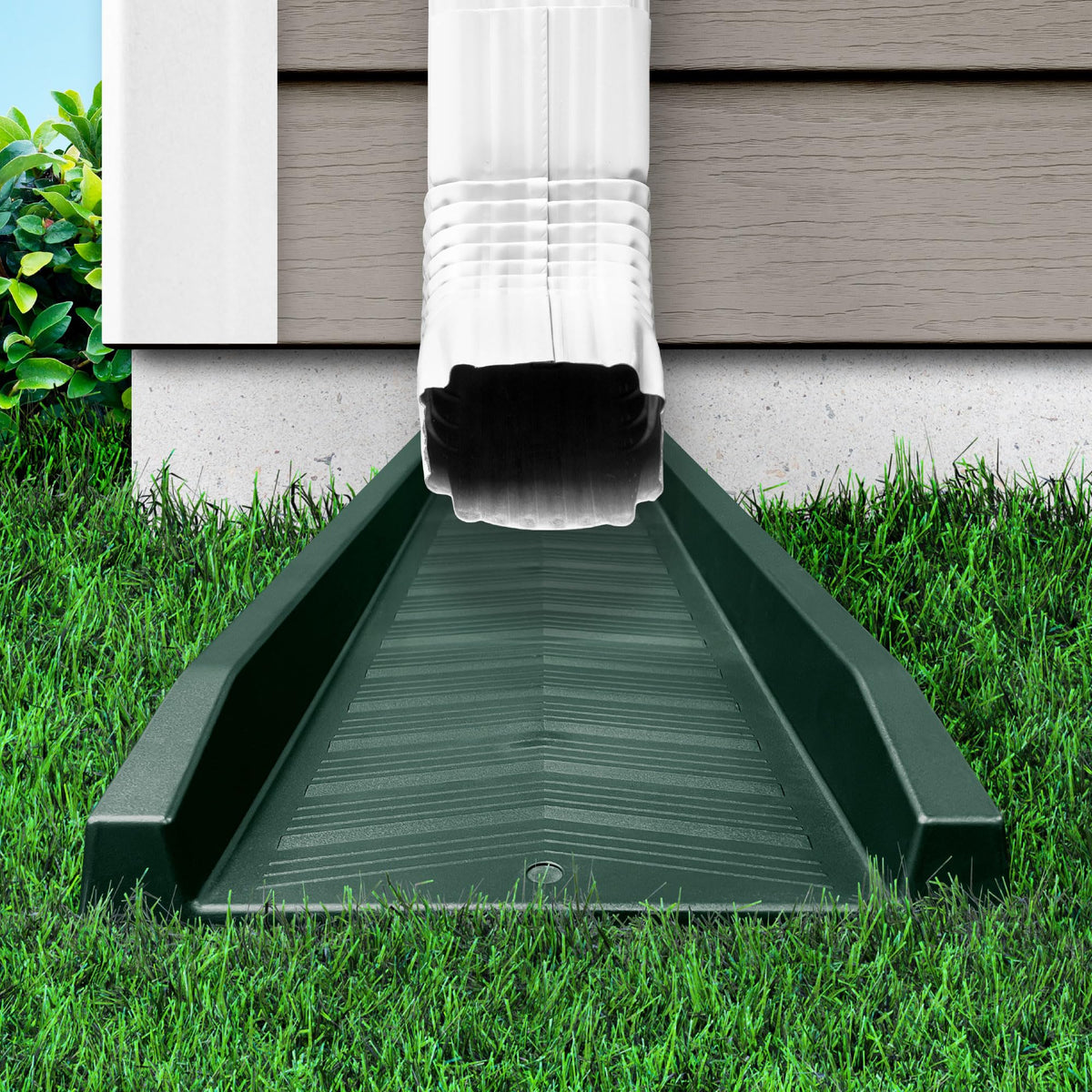 Splash Block, Decorative Gutter Downspout Extensions, Splashguard, Foundation Water Diverter, Rain Gutter Guard