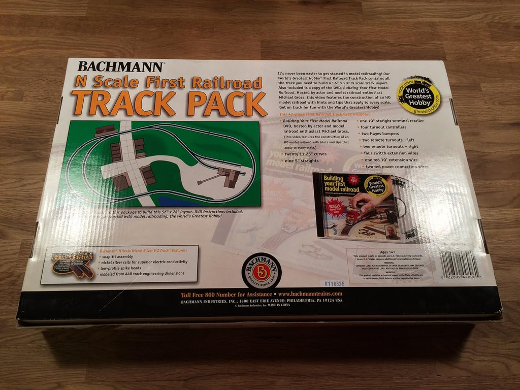 Trains - World's Greatest Hobby Track Pack - N Scale