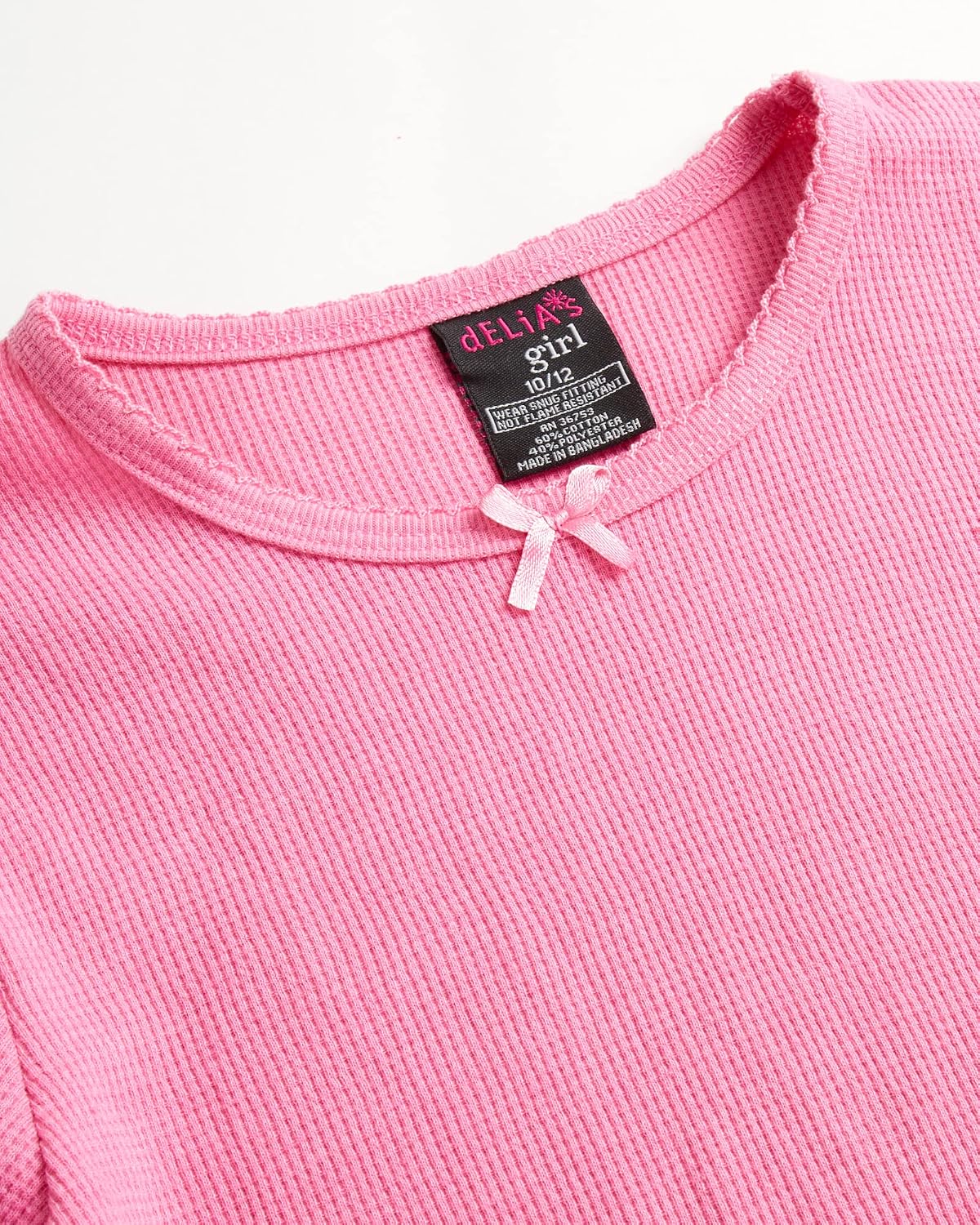 Girls Thermal Underwear Set 6 Piece Waffle Knit Thermal Long Johns | Cozy Warm Base Layer, Soft Stretch Fabric Traps