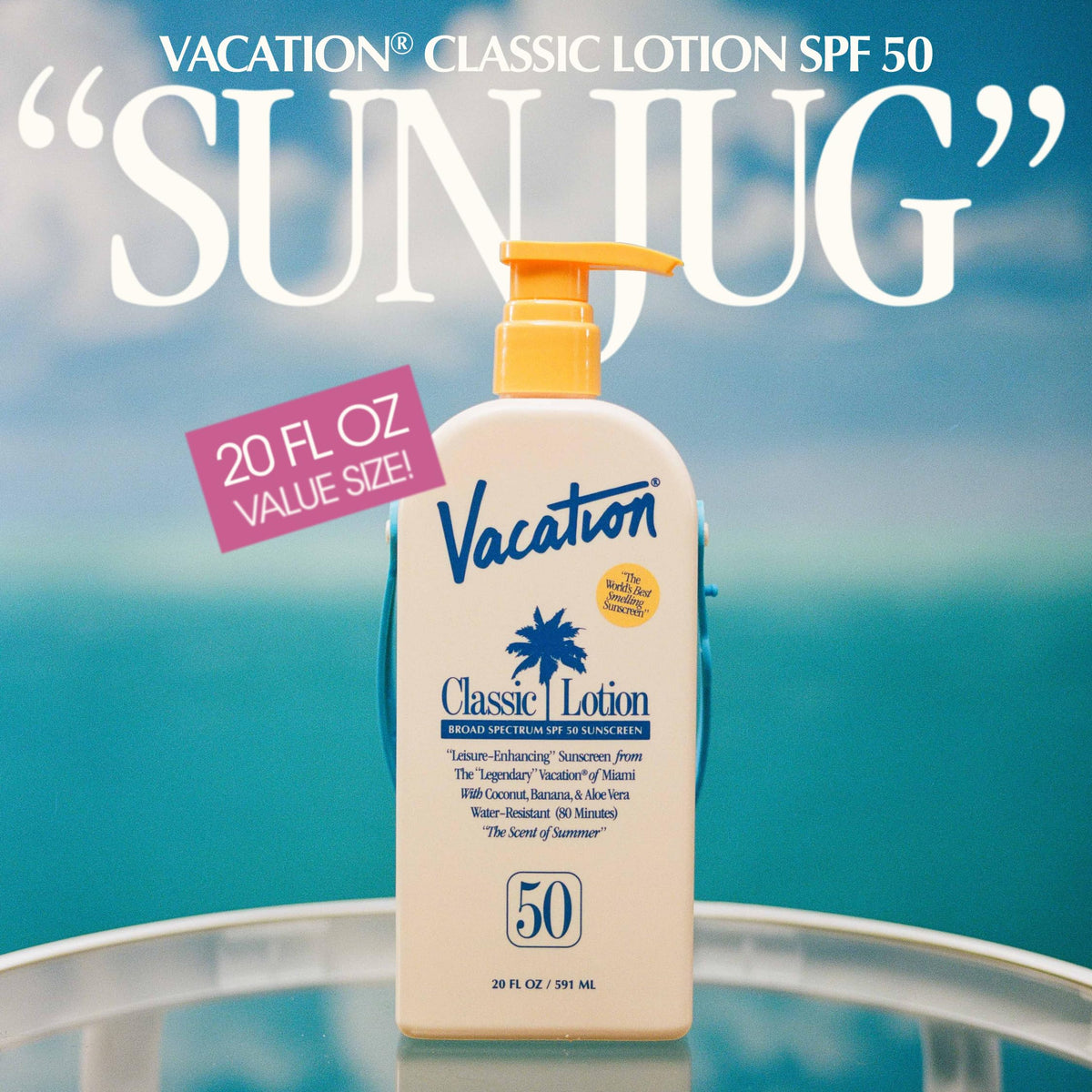 Classic SPF 50 Sunscreen Lotion, 20 Fluid Ounces