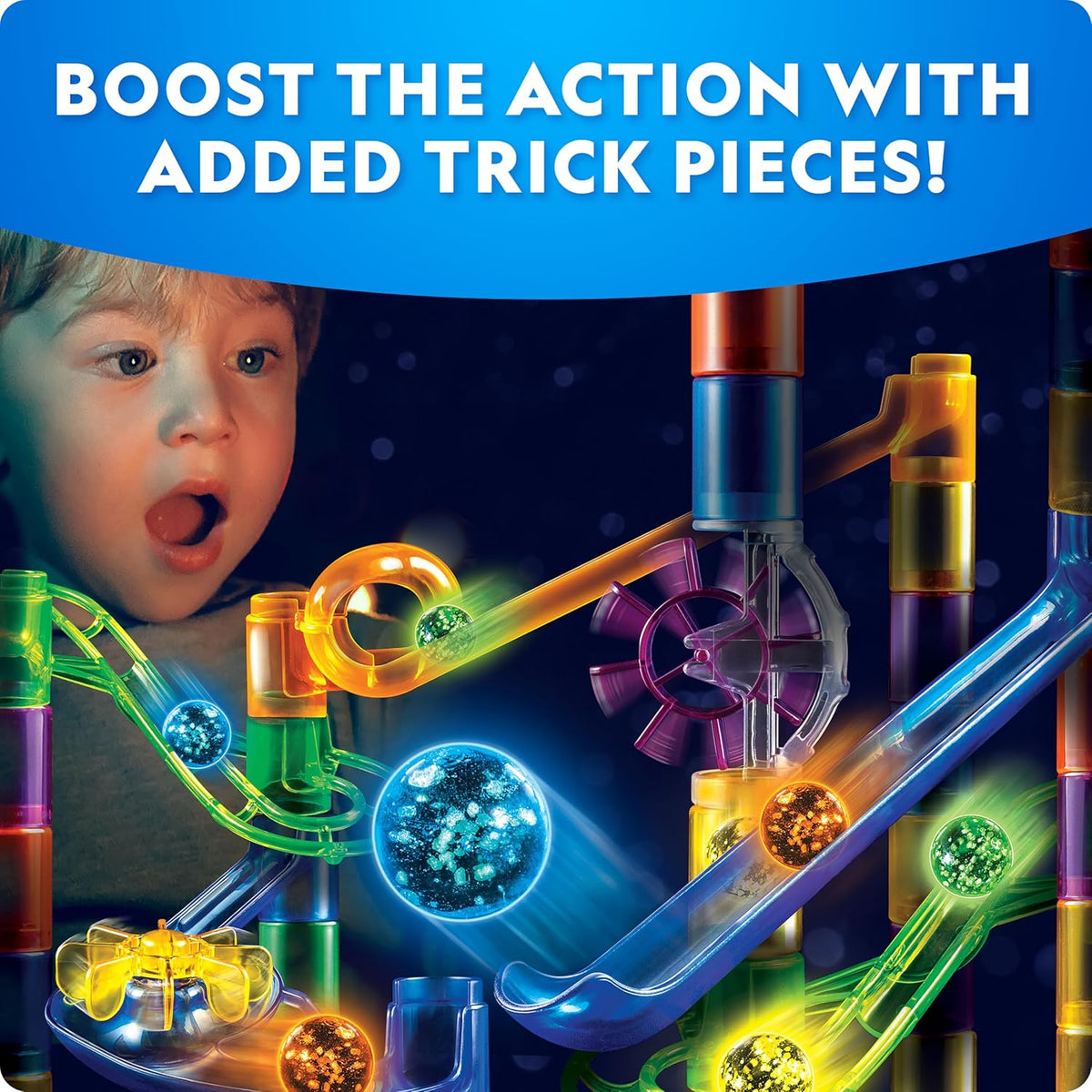 Glow in the Dark Marble Run 25-Piece Expansion Pack