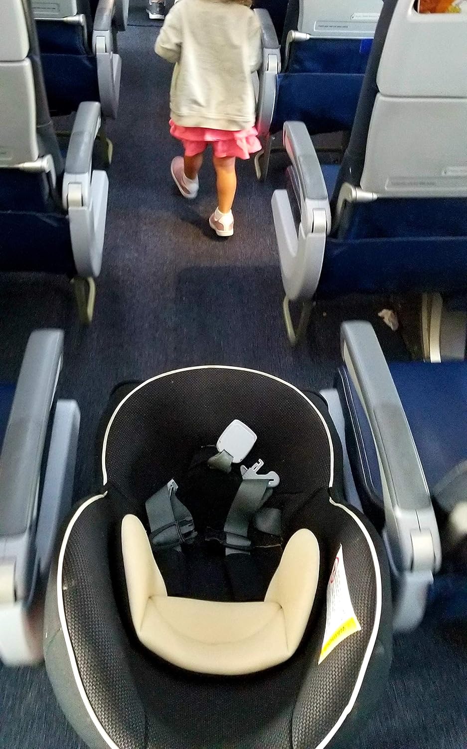 Holm Airport Car Seat Stroller Travel Cart and Child Transporter - A Carseat Roller for Traveling. Foldable
