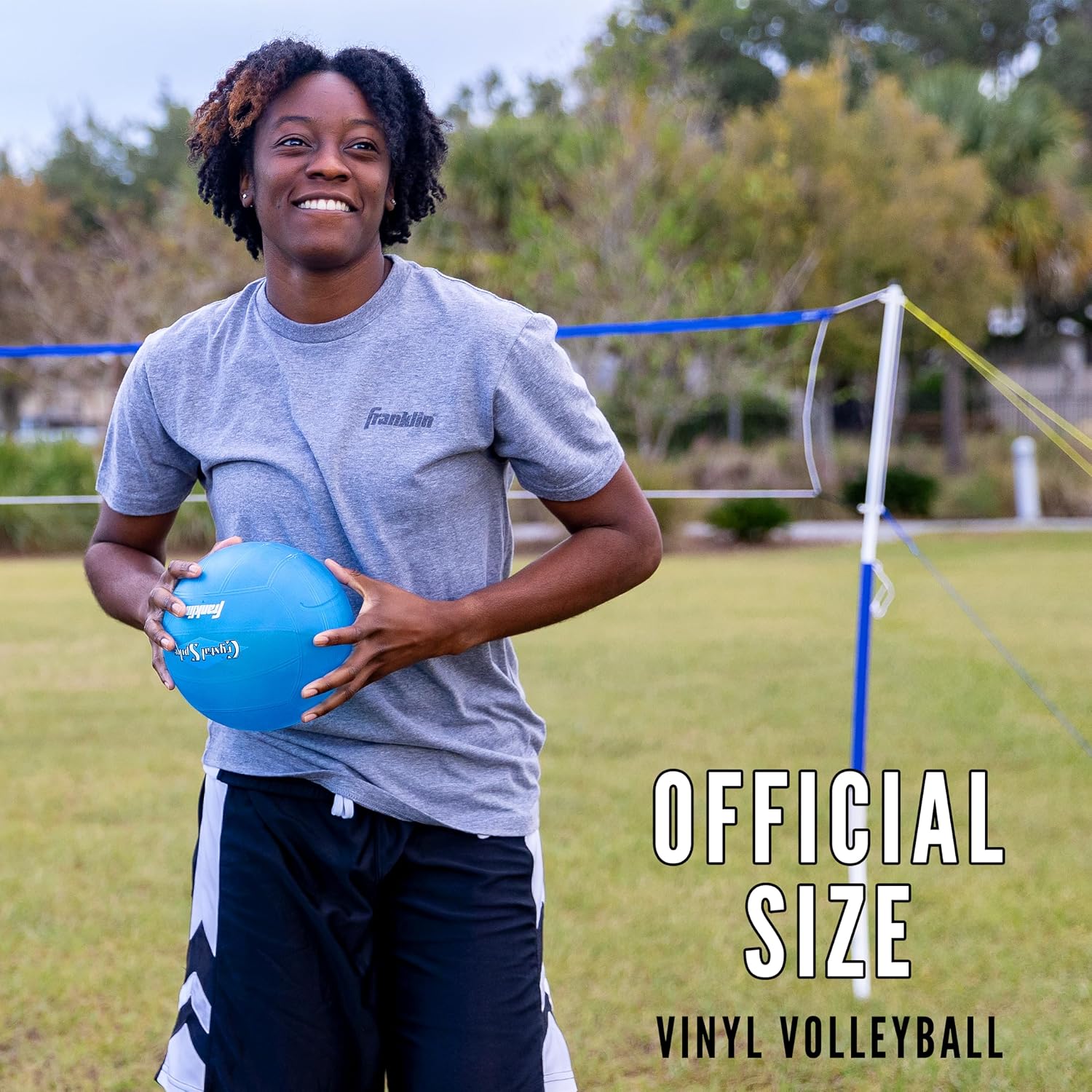 Volleyball + Badminton Sets - Beach + Backyard Game Set - Volleyball, Pump, Badminton Rackets, Birdies, Net + Poles