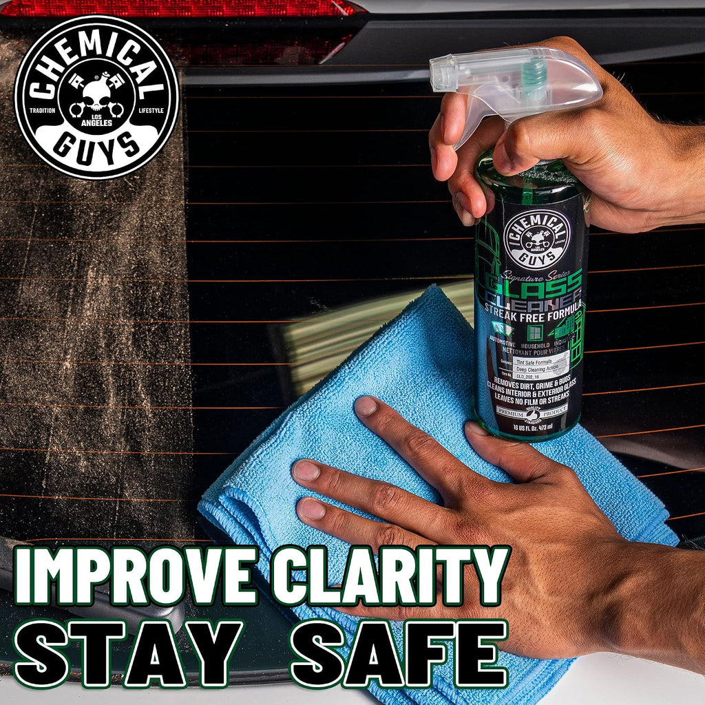 Signature Series Glass & Window Cleaner, Tint Safe, 16 oz