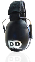 Ear Protection, 37 dB NRR Ear Muffs (BLACK)