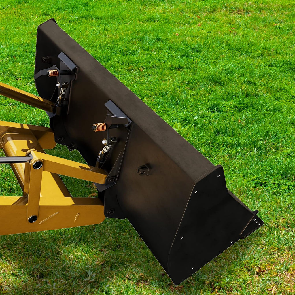 Global Skid Steer Quick Tach Adapter, Weld-On Bobtach Latch Box | Universal Heavy Duty 3000LBS Capacity