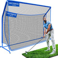 Golf Net with Extra Striking Net, Heavy Duty Golf Practice Hitting Net