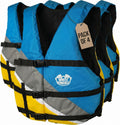 Life Jackets for Adults, Pack of 4 Universal Adult Life Vest, US Coast Guard Approved Boating Safety Vest with