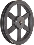 Martin 2AK74 1 3/16 FHP Sheave BS, 3L/4L or A Belt Section, 2 Grooves, 1-1/5" Bore, Class 30 Gray Cast Iron, 7.25" OD, 3422 max RPM, 6.66" Pitch Diameter/7 Datum