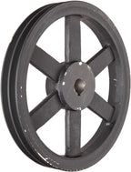 Martin 2AK74 1 3/16 FHP Sheave BS, 3L/4L or A Belt Section, 2 Grooves, 1-1/5" Bore, Class 30 Gray Cast Iron, 7.25" OD, 3422 max RPM, 6.66" Pitch Diameter/7 Datum