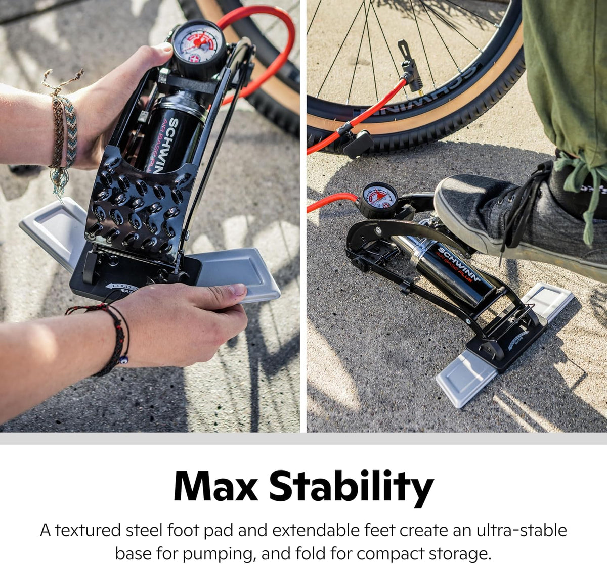 Foot Operated Bike Pump