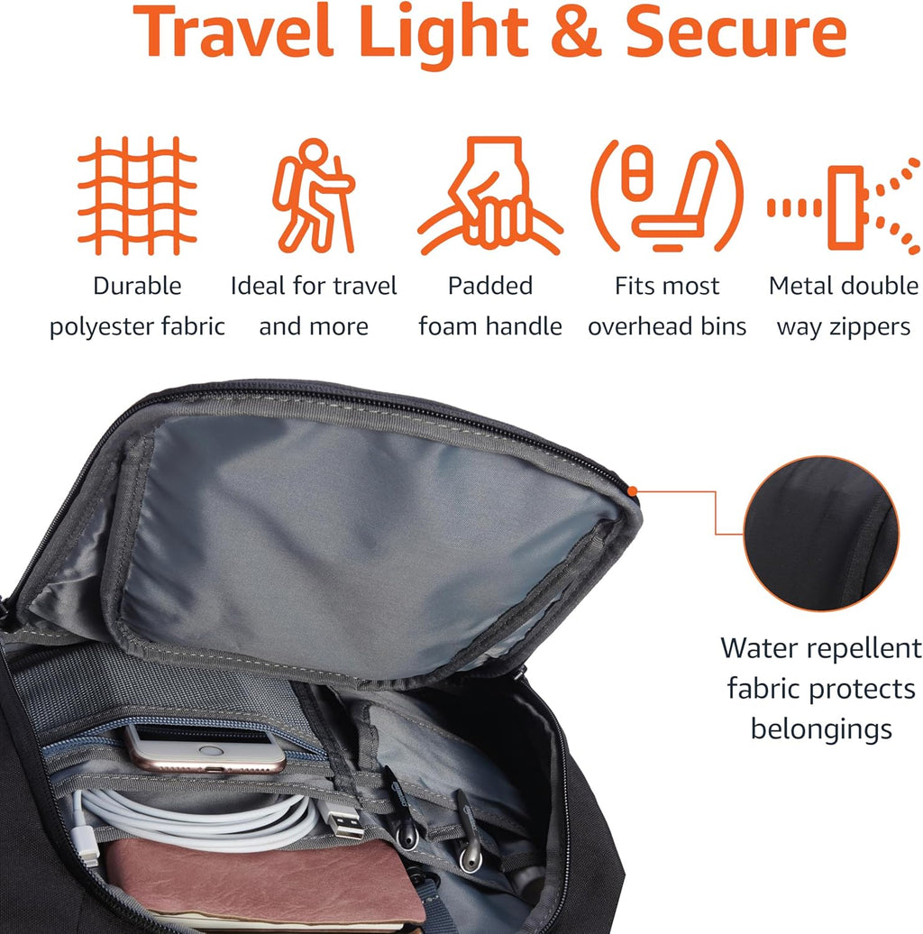 Travel Laptop Backpack with Multiple Pockets and Compartments for 15.6 inch Laptop, Water Resistant, Spacious with