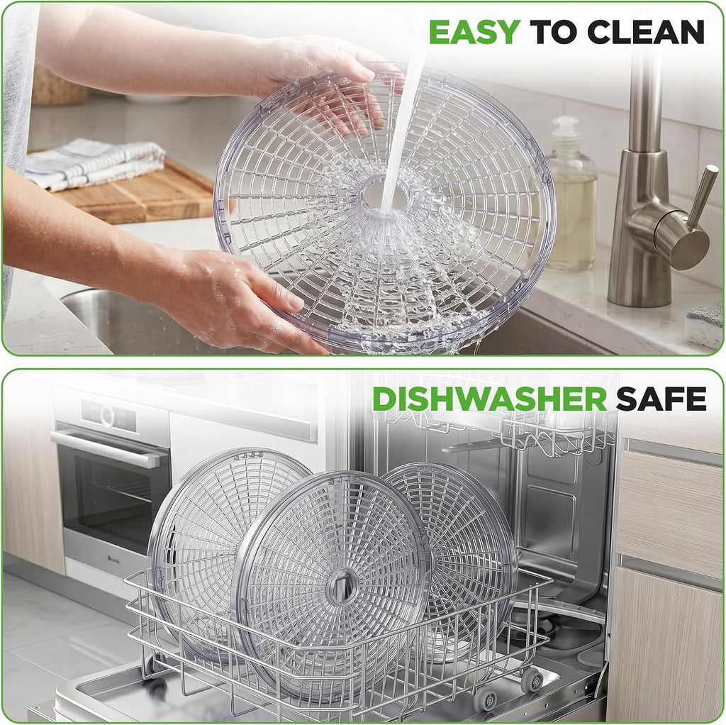 Food Dehydrator Machine - Professional Electric Multi-Tier Food Preserver, Meat or Beef Jerky Maker, Fruit &
