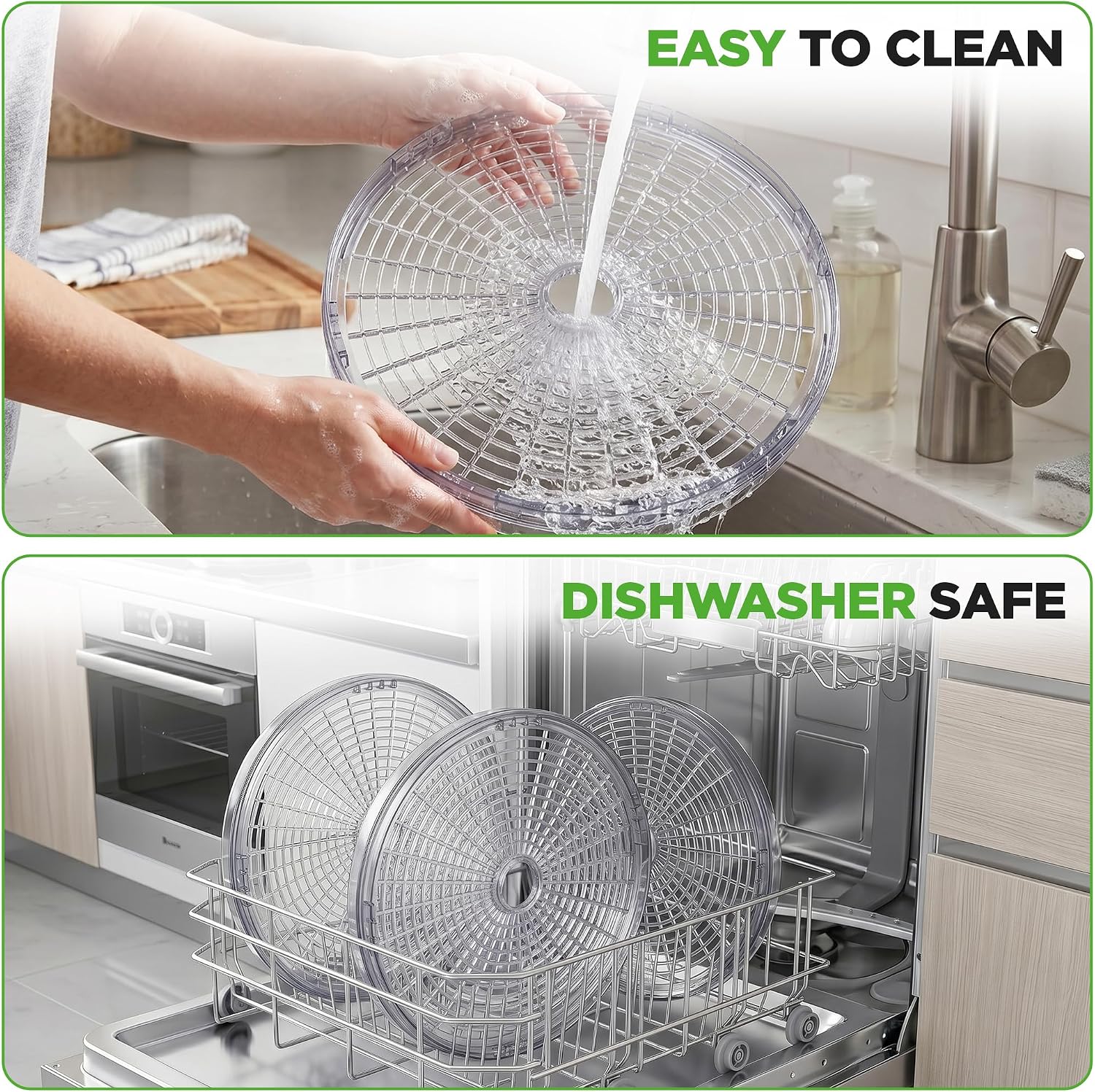 Food Dehydrator Machine - Professional Electric Multi-Tier Food Preserver, Meat or Beef Jerky Maker, Fruit &