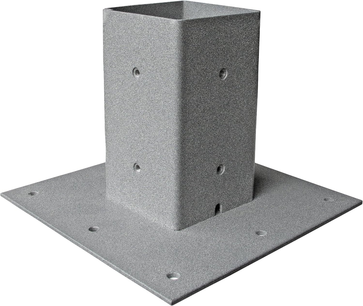 Mail Boss Surface Mount Mailbox Post Base Plate, Steel